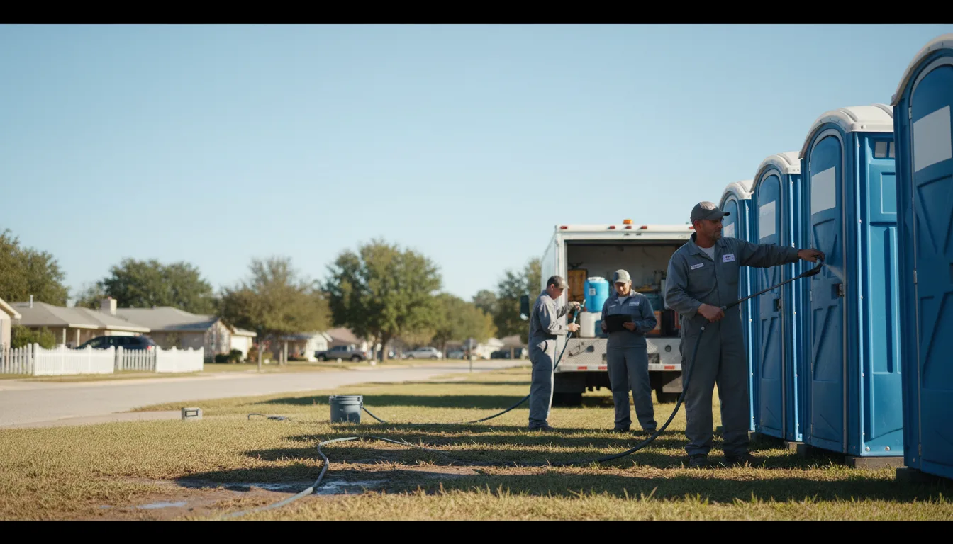 Long-Term Portable Toilet Rental in Dickinson, ND near me